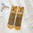 thumbnail image 4 of Tiqkatyck Compression Socks Clearance, Women Coral Fleece Socks Winter Cute Fleece Thick Floor Socks Adult Home Socks Warm Socks Compression Socks for Women D One Size, 4 of 4