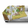 thumbnail image 3 of Video Games Soft Flannel Fleece Blanket, Cartoon Retro Computer Graphic Kids Western Design Box Cloud Fun Adventure 90's, Cozy Plush for Indoor and Outdoor Use, 70" x 90", Multicolor, by Ambesonne, 3 of 6