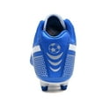 thumbnail image 6 of Rotosw Girls & Boys Soccer Cleats Round Toe Athletic Shoe Lace Up Sport Sneakers Non Slip Comfort Football Sneaker Training Breathable Blue Long 2.5Y, 6 of 9
