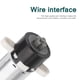 thumbnail image 3 of Motor De Engranajes M10 Dc 12V Turbo Motor De Engranajes Helicoidales Motor De Reducción De Caja De Engranajes De Tornillo Sin Fin De Turbina De Alto Par Motor De Engranajes De Alta Para Inevent TO002282-00, 3 of 7