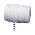 thumbnail image 1 of Shape Connecting Beads Octagonal Faceted Acrylic Beads Crafts Thread Beads Curtain Pendant for Wedding Road Leading Christmas, 1 of 10