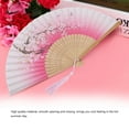 thumbnail image 1 of Hand Fan, Folding Hand Fan, Foldable Dance Props For  Decoration, 1 of 8