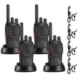 thumbnail image 1 of Walkie Talkies BAOFENG BF-88ST de largo alcance, paquete de 4 con auriculares, 1 of 8