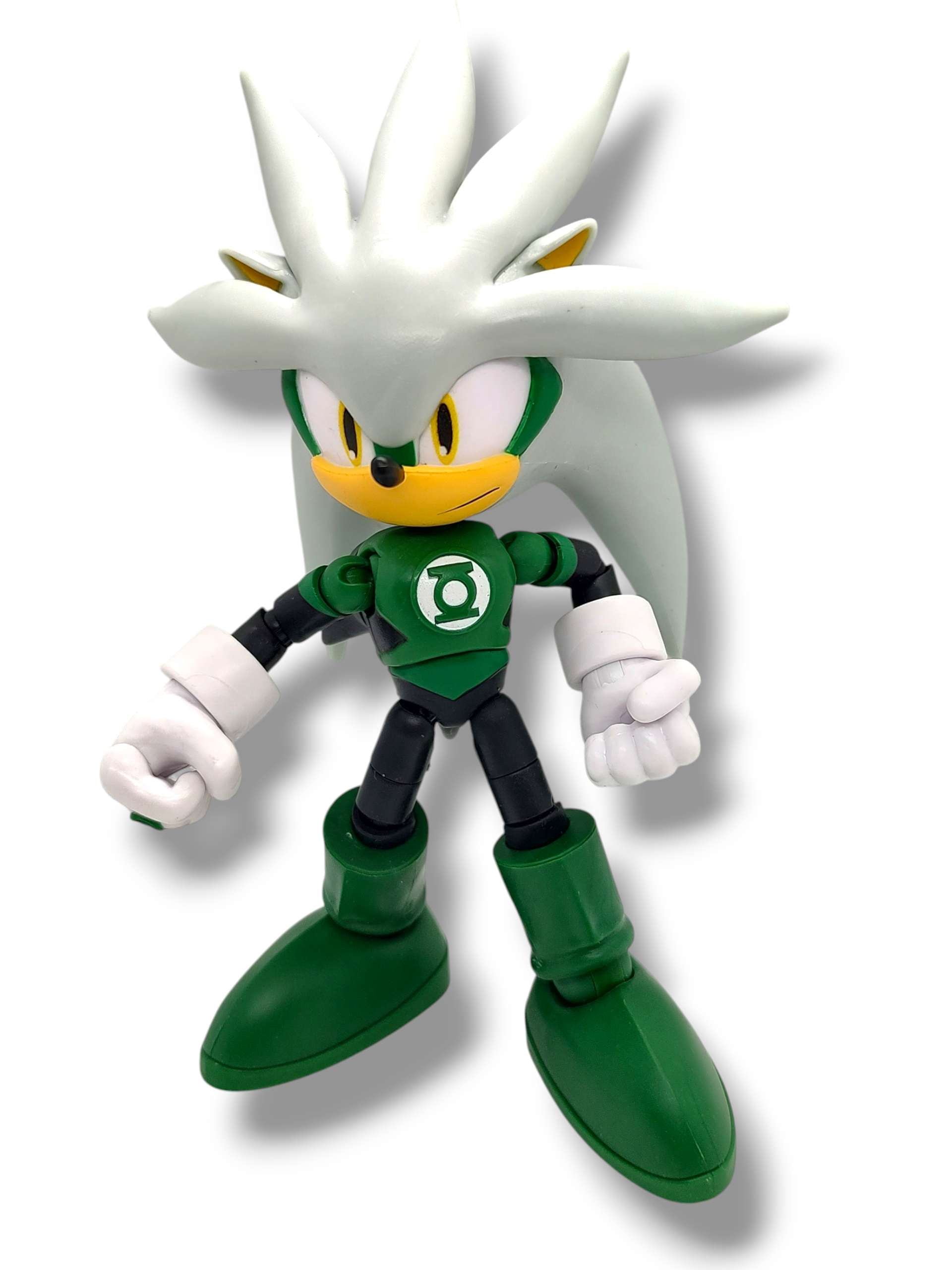 Sonic The Hedgehog Power vs Speed Silver as Green Lantern