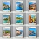 thumbnail image 2 of Póster de paisaje de viaje de Italia, Sicilia, Calabria, Lago Como, Florencia, Roma, Portofino, pintura en lienzo, arte de pared, imagen para decoración del hogar y la oficina, 2 of 5