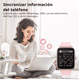 thumbnail image 4 of Reloj Inteligente Bluetooth Llamada Dorado Rosa, 4 of 5