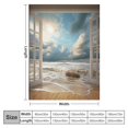 thumbnail image 4 of PRATYUS Cloudy Sky Cozy Throw Blanket Lightweight Flannel Material Blanket for All Seasons - Bedroom Living Rooms Sofa Couch Decor - Pack of 1 - Size: Standard 40x50in, 4 of 6