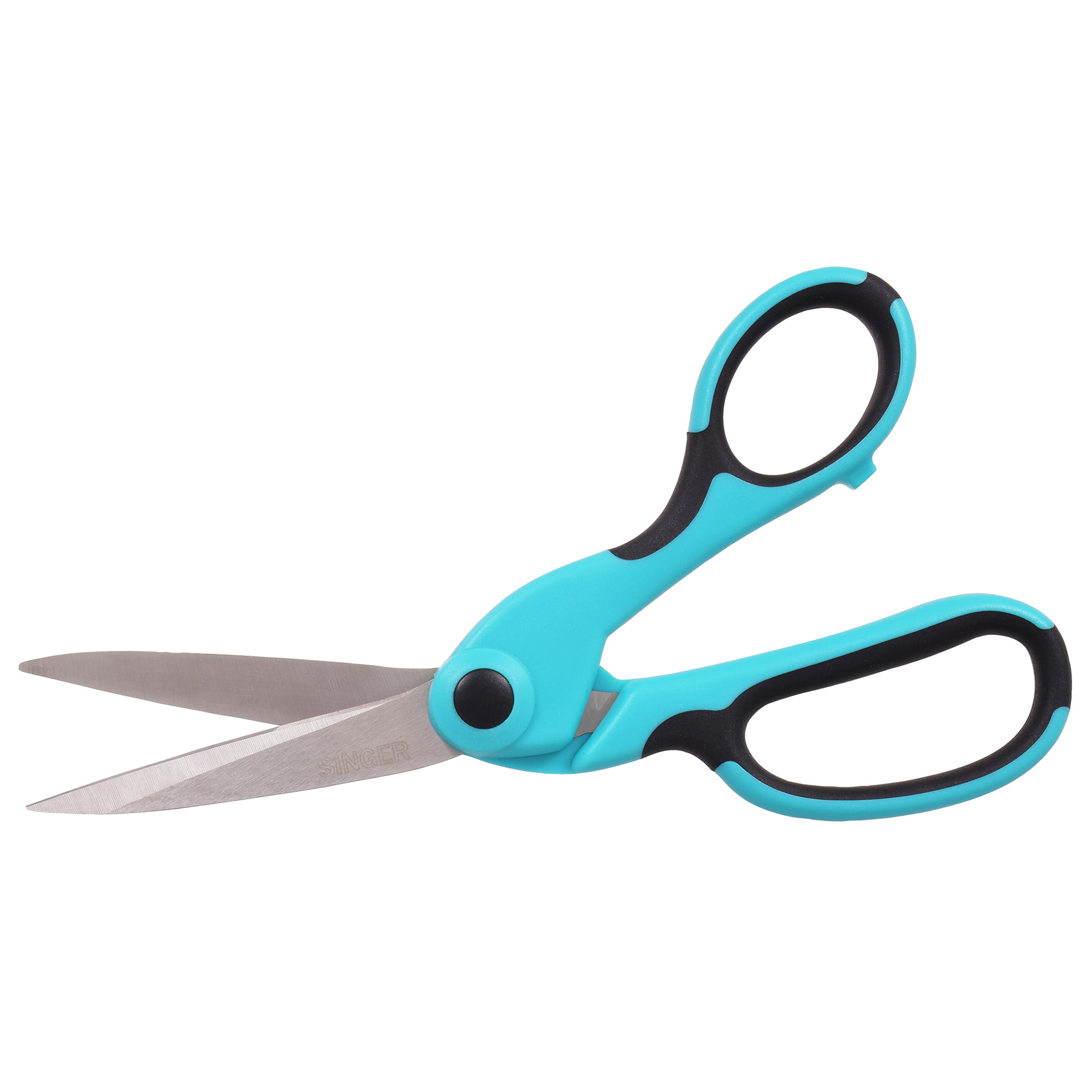  XFasten Sewing Scissors for Fabric Cutting Blue 9.5 Inch  Premium Professional Fabric Scissors Sewing