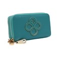 thumbnail image 2 of JAIME IBIZA Cartera Chica Doble JI441 Para Mujer Ligera y Comoda azul petroleo Estándar, 2 of 5