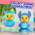 thumbnail image 4 of Dukalooz Disney Sulley and Stitch Small Toy Duck 2 Pack, Collectible Toy Figures, for Kids Ages 3 and up, 4 of 7