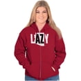 thumbnail image 4 of Arizona AZ Lazy Funny State Pride Zip Up Hoodie Men's Women's Brisco Brands S, 4 of 6