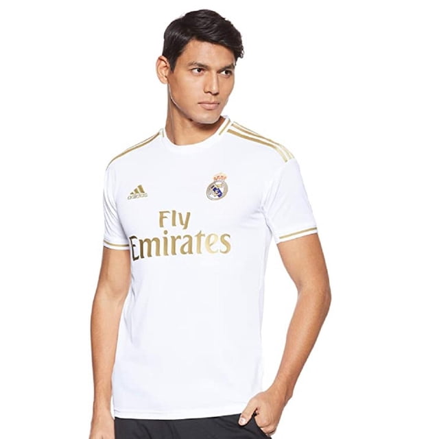 Jersey Adidas Real Madrid Aficionado Hombre 19-20 DW4433 blanco