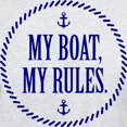 thumbnail image 3 of CafePress - My Boat, My Rules T Shirt - Men's Classic Graphic T-Shirt, 3 of 4