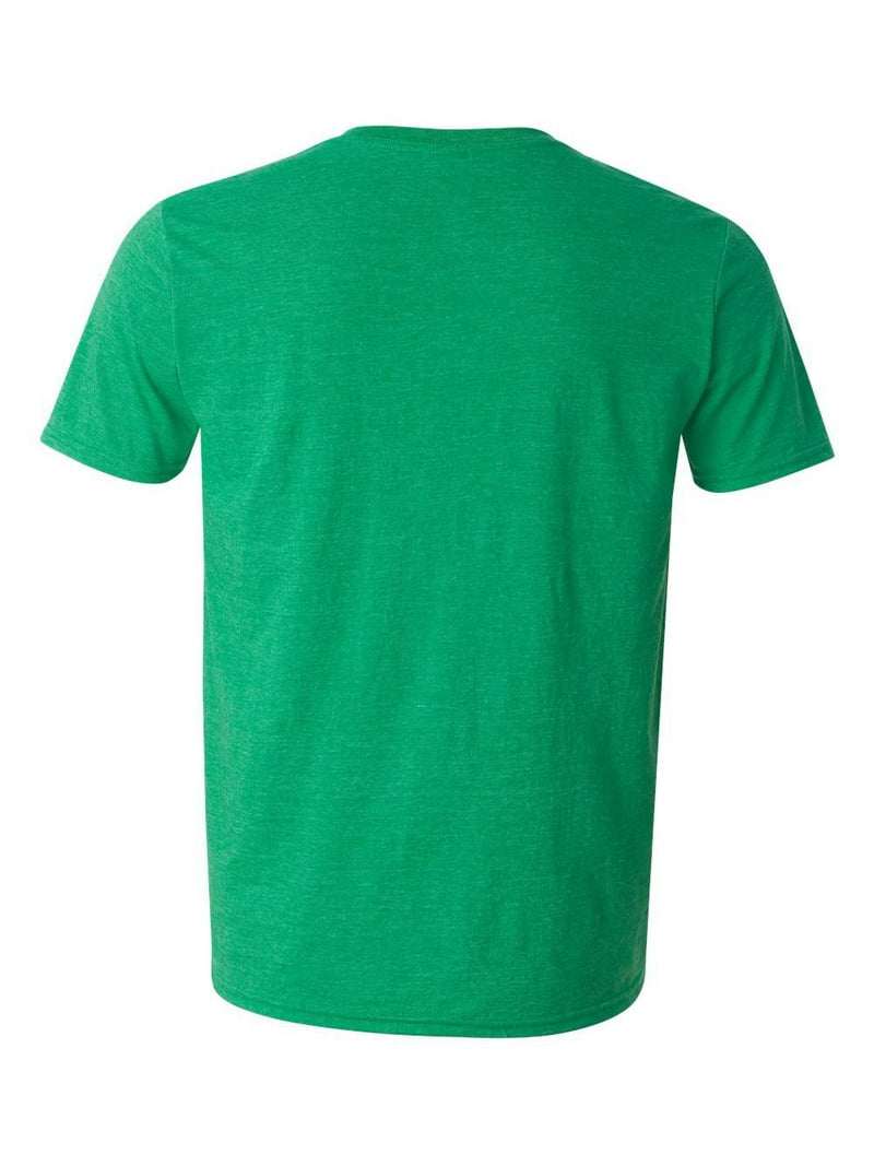 Gildan Softstyle T-Shirt, Heather Irish Green, XL, 100% Ring-Spun