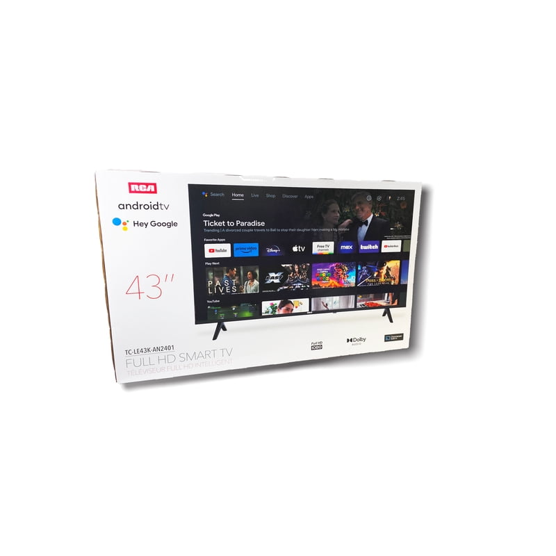 RCA 43" (1080p) FHD Smart LED TV (TC-LE43K-AN2401) Android TV gallery view
