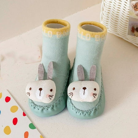 

Hunpta Toddler Shoes Fall Winter Comfy Baby Cute Cartoon Animal Calf Elephant Children Cotton Warm Breathable Sneakers