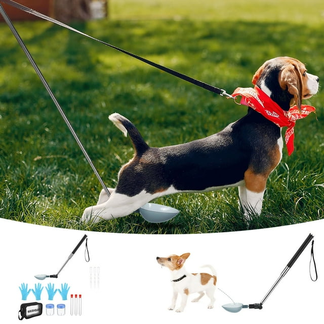 Fournitures pour Animaux de Compagnie Collecteur de Caca Rétractable avec Long Manche pour Toutes Races de Chiens et Chats Idéal pour une Utilisation en Extérieur