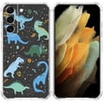 thumbnail image 1 of Space Dinosaurs Case for Samsung Galaxy S22,Aesthetic Art Design Pattern Soft TPU Bumper Case Cover, 1 of 5