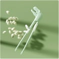 thumbnail image 3 of Dinosaur Children'S Learning Chopsticks Cartoon Training Chopsticks Boys And Girls 3-Year-Old Baby Practice Fun Eating Auxiliary Baby Chopsticks Green, 3 of 6