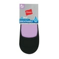 thumbnail image 4 of Hanes Women's Comfort Cool Lightweight Liner Socks, 6 pack, 4 of 4