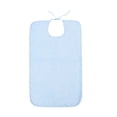 thumbnail image 2 of Guardurnaity Baberos para adultos con discapacidad, tela para personas, toalla de agua, bolsillo de arroz, restaurante, enfermería, personas mayores, masajeadores S Azul Guardurnaity CE013527-01, 2 of 6