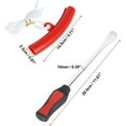 thumbnail image 2 of y UrbanMingle F Tire Spoon Levers Dirt Bike Motorcycle Tire Repair Kit Changing Tools 11.61 Inch with 3 Tire Spoon Levers 3 Rim Protectors and Durable Red Bag, 2 of 5