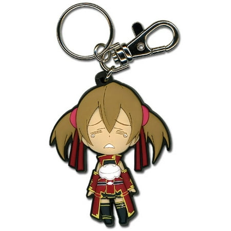 Key Chain - Sword Art Online - Chibi SD Silica Crying New Anime Toys
