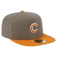 thumbnail image 3 of Men's New Era Olive/Orange Chicago Cubs Two-Tone Color Pack A-Frame 59FIFTY Fitted Hat, 3 of 5