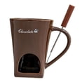 thumbnail image 2 of Taza para fondue de chocolate, utensilios de cocina, derretidor de chocolate, calentador de mantequilla, derretidor de chocolate Color café, 2 of 9