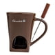 thumbnail image 2 of Taza para fondue de chocolate, utensilios de cocina, herramienta para derretir queso, taza para derretir chocolate Color café, 2 of 9