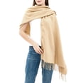 thumbnail image 3 of Alpine Swiss Womens Shawl Evening Wrap Pashmina Large Scarf Fringe Cape Poncho, 3 of 7