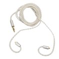 thumbnail image 1 of Cable de repuesto Para auriculares de cobre plateado Bling Bling trenzado de 8 hilos Para SE215 SE315 UE900 120 cm, 1 of 12