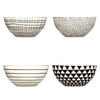 Thyme & Table Assorted 4-Piece Ceramic Round Bowls