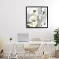 thumbnail image 3 of Stupell Industries Contemporary Paper Waterfall Abstract Black Floating Frame Canvas Art, 25 x 25, by June Erica Vess, 3 of 7