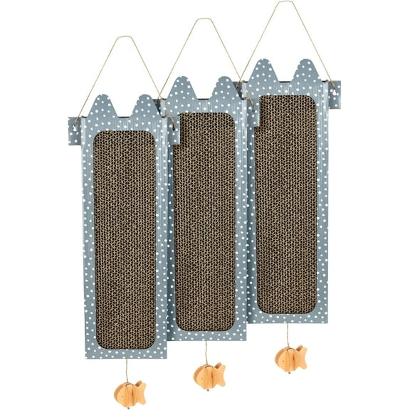 Reversible/Double Use Hanging Scratcher 3-Pk