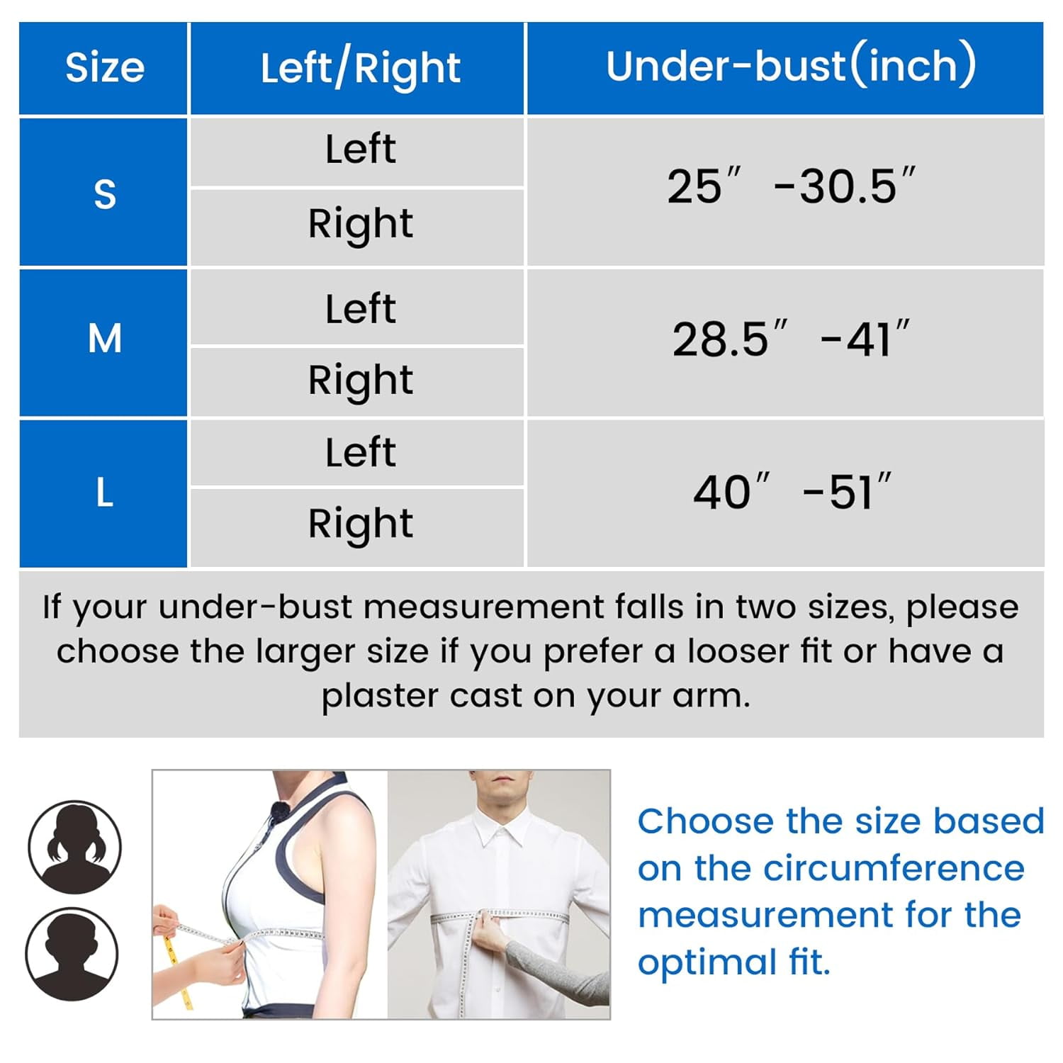 Velpeau Arm Sling with Waist Strap - Ventilated & Breathable Support Brace for Shoulder, Rotator Cuff, Elbow, Hand injury (Mesh-Blue, Left, Large)