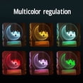 thumbnail image 4 of Eid Ramadan Decorative Light, Unbreakable 3D Eid Mubarak LED Lamp Moon Castle Pattern  For Bedroom, 4 of 8