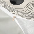 thumbnail image 4 of Homewish Modern Minimalist Art Duvet Cover Queen, Mid Century Aesthetic Queen Bedding, Gray Reversible 3pcs, 1 Duvet Cover and 2 Pillowcases, 4 of 6