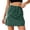 C-Dark Green238, variant on DHFJKG Cargo Skirts For Women High Waisted Casual Drawstring Utility Mini Skirts With Multi Pockets Solid Color Trendy Skirt