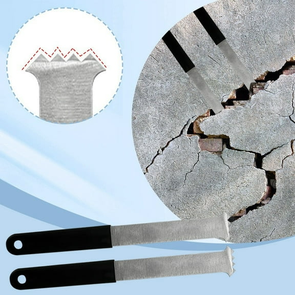 Weloille Paver Puller, Paver Extractor Tool with Joint Scraper Micro Teeth & Gripper Slots, Paver Removal Tool for Garden Lawn Yard Patio Paver Brick Block Replacement