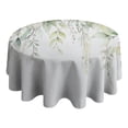 thumbnail image 4 of Design Pattern Round Tablecloth 60 Inch – Waterproof Polyester Table Cover with Full Print Design, Wrinkle Resistant & Washable for Kitchen Dining Party Decor, 4 of 6