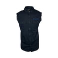 thumbnail image 2 of Harley-Davidson Men's Black Vest Racing Logo Patch Sleeveless Shirt (S69), 2 of 12