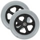 thumbnail image 4 of 2pcs Wheelchair Wheels Easy Assembly Front Wheels Replacement Wheelchair Wheels, 4 of 4