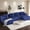 130"U-Shape Blue 4Seat, variant on SEENYOO 130" Boneless Couch, Modern Couches for Living Room, U-Shaped 4-Seat Modular Sofa with Chaise, Oversized, No Assembly, Gray