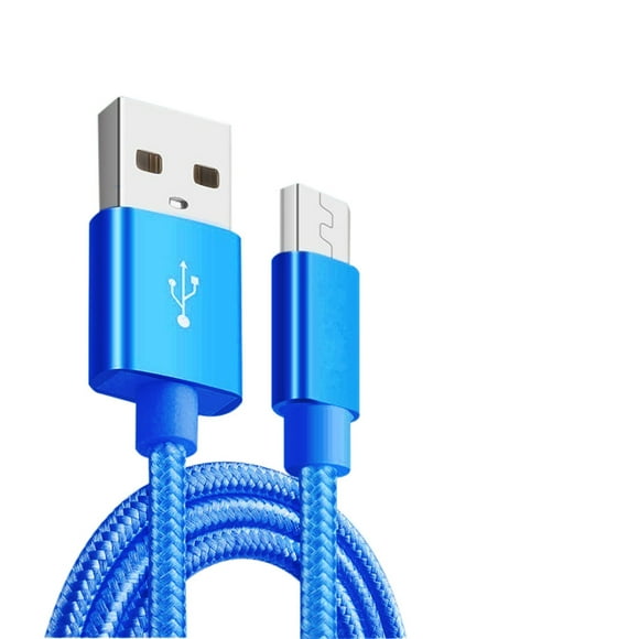 pitrice 1 Meter Nylon Woven Data Cable Replacement for Android Mobile Phone Data Line Cord Replacement Wire Cable