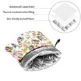 thumbnail image 6 of Sikiie Birds And Flowers Oven Mitts and Pot Holders, Silicone Oven Gloves, Heat Resistant Oven Mitts 4Pcs Set, 6 of 6