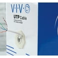 thumbnail image 4 of VIVO White 500ft Bulk Cat5e LAN Ethernet Cable / Wire UTP Pull Box, 4 of 4