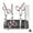 A, variant on PawCasa Pet Grooming Scissors Set Stainless Steel Round Head Scissors Safety Hot W9