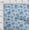 Medium Blue, variant on oneOone Cotton Jersey Medium Blue Fabric Leaves & Flower Floral Diy Clothing Quilting Fabric Print Fabric By Yards 58 Inches Wide