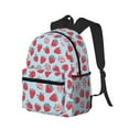 thumbnail image 6 of Wukai Strawberries Versatile Backpack:Spacious,Organized,Comfortable,Ideal for Travel and Everyday Use with Multiple Pockets and Padded Straps, 6 of 8